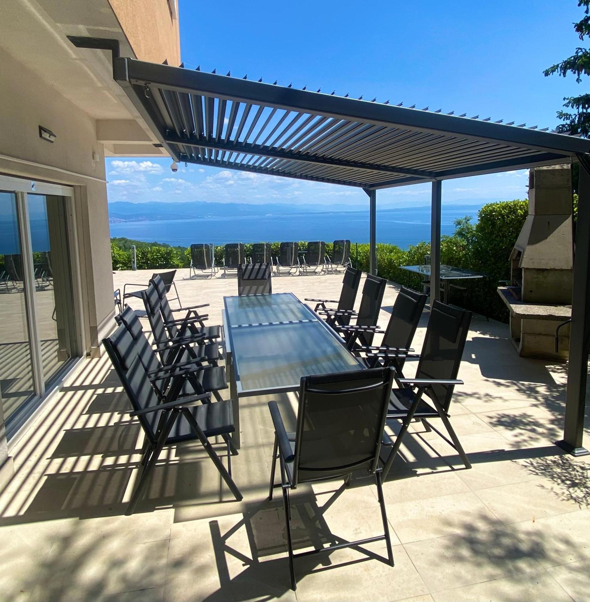 Luxury Villa Eternity - Marvelous Sea View - Box Spring Beds - Opatija-Poljane Eksteriør billede