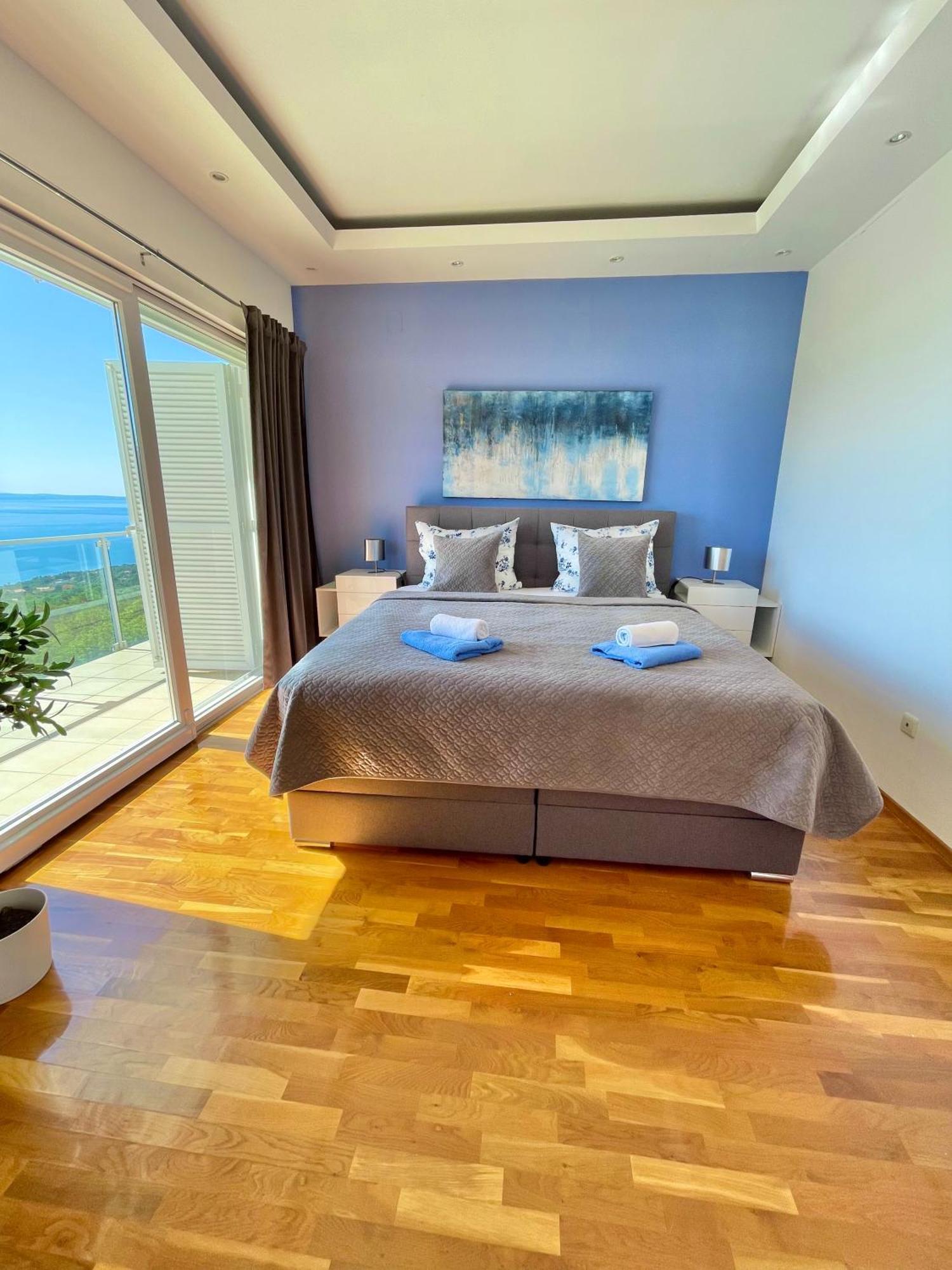 Luxury Villa Eternity - Marvelous Sea View - Box Spring Beds - Opatija-Poljane Eksteriør billede